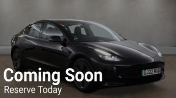 Tesla Model 3 Standard Range Plus Saloon 4dr Electric Auto RWD (241 bhp)