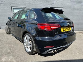 AUDI A3 2.0 TFSI S line Sportback 5dr Petrol Manual Euro 6 (s/s) (190 ps