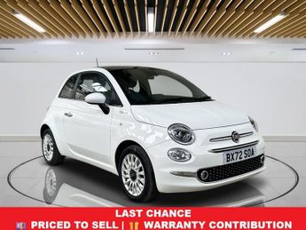 Fiat 500 1.0 MHEV Dolcevita Hatchback 3dr Petrol Manual Euro 6 (s/s) (70 