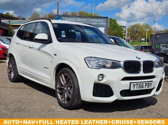 BMW X3 2.0 20d M Sport SUV 5dr Diesel Auto xDrive Euro 6 (s/s) (190 ps)