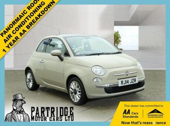 Fiat 500 1.2 Lounge Hatchback 3dr Petrol Manual Euro 6 (s/s) (69 bhp)