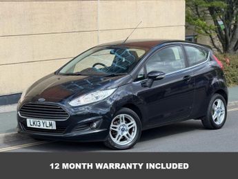 Ford Fiesta 1.0 Zetec Hatchback 3dr Petrol Manual Euro 5 (s/s) (80 ps)