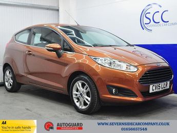 FORD FIESTA 1.25 Zetec Hatchback 3dr Petrol Manual Euro 6 (82 ps)