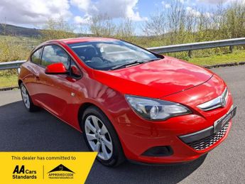 VAUXHALL ASTRA GTC 1.4i Turbo Sport Coupe 3dr Petrol Auto Euro 6 (140 ps)