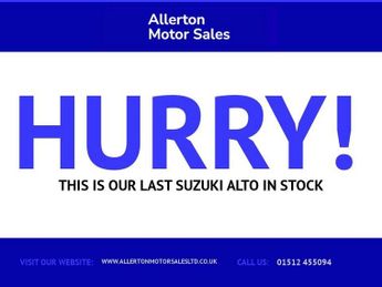 SUZUKI ALTO 1.0 12V SZ Hatchback 5dr Petrol Manual Euro 5 (68 ps)