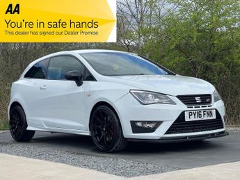 SEAT Ibiza 1.8 TSI Cupra Black Sport Coupe 3dr Petrol Manual Euro 6 (s/s) (