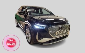 AUDI Q4 E-TRON 40 S line Sportback 5dr Electric Auto 82kWh (204 ps)