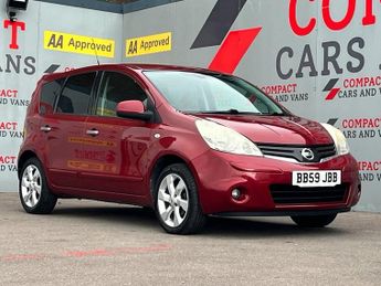 NISSAN NOTE 1.6 16V Tekna Hatchback 5dr Petrol Auto Euro 5 (110 ps)