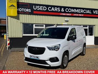 Vauxhall Combo 1.5 Turbo D 2300 Pro Panel Van 5dr Diesel Manual L1 H1 Euro 6 (s
