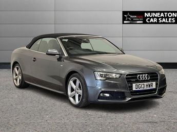 Audi A5 3.0 TDI V6 S line Special Edition Convertible 2dr Diesel S Troni