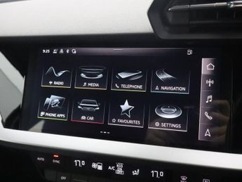 AUDI A3 1.4 TFSIe 40 Sport Sportback 5dr Petrol Plug-in Hybrid S Tronic 