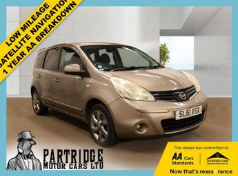 Nissan Note 1.4 16V n-tec Hatchback 5dr Petrol Manual Euro 5 (88 ps)
