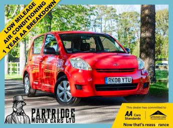 Daihatsu Sirion 1.0 S Hatchback 5dr Petrol Manual (118 g/km, 68 bhp)