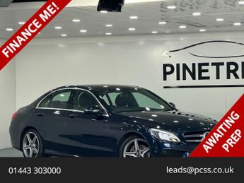 Mercedes C Class 2.1 C220d AMG Line Saloon 4dr Diesel G-Tronic+ Euro 6 (s/s) (170