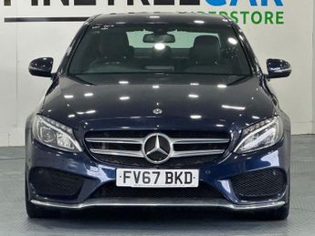 MERCEDES-BENZ C-CLASS 2.1 C220d AMG Line Saloon 4dr Diesel G-Tronic+ Euro 6 (s/s) (170