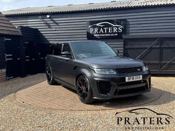 Land Rover Range Rover Sport 5.0 P575 V8 SVR SUV 5dr Petrol Auto 4WD Euro 6 (s/s) (575 ps)