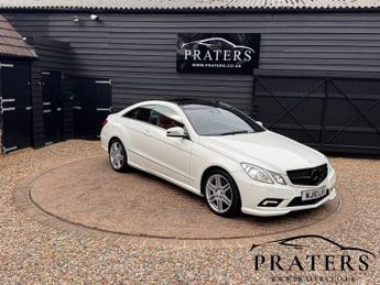 Mercedes E Class 3.0 E350 CDI V6 BlueEfficiency Sport Coupe 2dr Diesel G-Tronic E