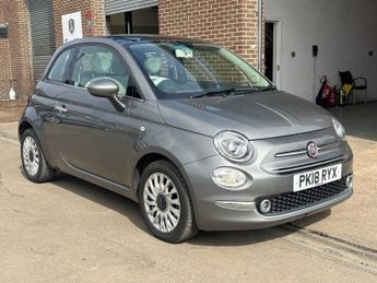 Fiat 500 1.2 Lounge Hatchback 3Door Petrol Manual Grey Euro 6 1 Former Ke