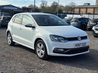 Volkswagen Polo 1.0 Match Edition Hatchback 5 Door Petrol Manual White Euro 6 
