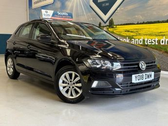 Volkswagen Polo 1.0 TSI SE Hatchback 5 Door Petrol Manual Black Euro 6 