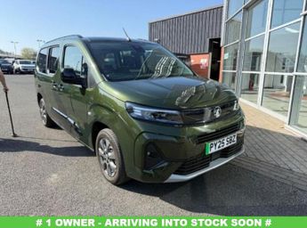 Vauxhall Combo 52kWh Ultimate XL MPV 5dr Electric Auto (7.4kW Charger) (136 ps)