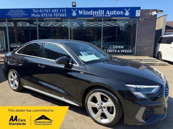 Audi A3 1.5 TFSI 35 S line Saloon 4dr Petrol Manual Euro 6 (s/s) (150 ps