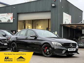 Mercedes C Class 2.1 C220 BlueTEC AMG Line Saloon 4dr Diesel G-Tronic+ Euro 6 (s/
