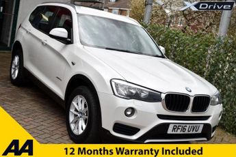 BMW X3 20d SE X-DRIVE 5 DOOR 8-SPEED AUTO 187 BHP (EURO 6)