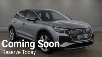 AUDI Q4 E-TRON 40 S line SUV 5dr Electric Auto 82kWh (204 ps)