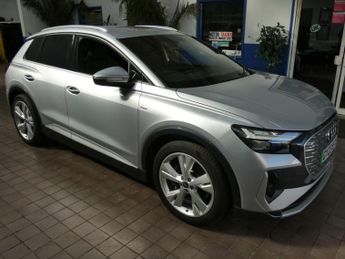 AUDI Q4 E-TRON 40 S line SUV 5dr Electric Auto 82kWh (204 ps)