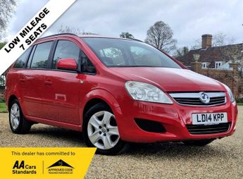 Vauxhall Zafira 1.8 16V Exclusiv MPV 5dr Petrol Manual Euro 5 (120 ps)