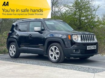 Jeep Renegade 1.6 MultiJetII Limited SUV 5dr Diesel Manual Euro 5 (s/s) (120 p