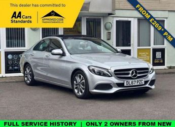 Mercedes C Class 2.1 C220d Sport (Premium) Saloon 4dr Diesel G-Tronic+ Euro 6 (s/