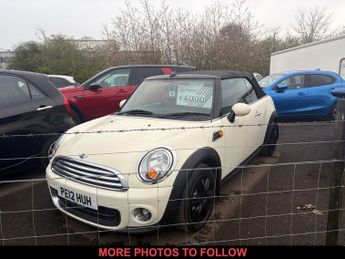 MINI Convertible 1.6 One Convertible 2dr Petrol Manual Euro 5 (98 ps)