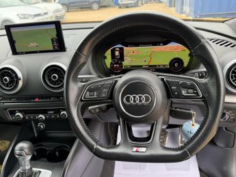 AUDI A3 2.0 TDI Black Edition Hatchback 3dr Diesel S Tronic Euro 6 (s/s)