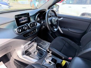 MERCEDES-BENZ X CLASS Grey 3.0 CDI V6 Power pickup, 105,725 miles, Euro 6, Automatic 4
