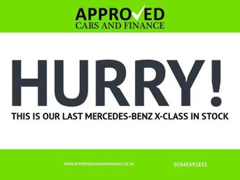 MERCEDES-BENZ X-CLASS Grey 3.0 CDI V6 Power pickup, 105,725 miles, Euro 6, Automatic 4