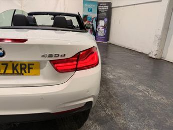 BMW 4 SERIES 2.0 420d M Sport Convertible 2dr Diesel Auto Euro 6 (s/s) (190 p