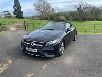MERCEDES-BENZ E-CLASS 2.0 E220d AMG Line (Premium) Cabriolet 2dr Diesel G-Tronic+ Euro