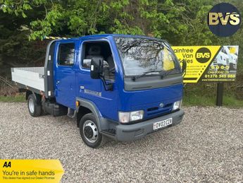 Nissan Cabstar 3.0L 120 BHP 5 SPEED DOUBLE CAB.NO VAT