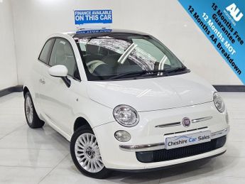 Fiat 500 1.4 Lounge Hatchback 3dr Petrol Auto Euro 4 (100 bhp)