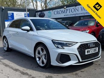 Audi A3 1.0 TFSI 30 S line Sportback 5dr Petrol Manual Euro 6 (s/s) (110