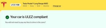 TESLA MODEL Y (Dual Motor) Long Range SUV 5dr Electric Auto 4WDE (384 bhp)