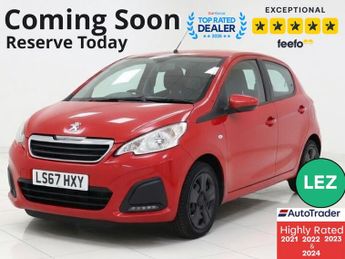 Peugeot 108 1.0 Active Hatchback 5dr Petrol Manual Euro 6 (68 ps)