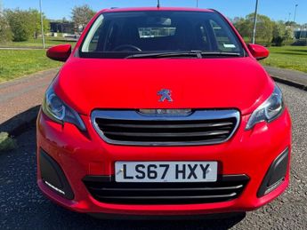 PEUGEOT 108 1.0 Active Hatchback 5dr Petrol Manual Euro 6 (68 ps)