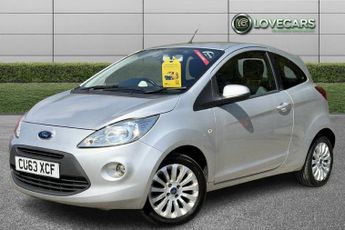 FORD KA 1.2 Zetec Hatchback 3dr Petrol Manual Euro 5 (s/s) (69 ps)