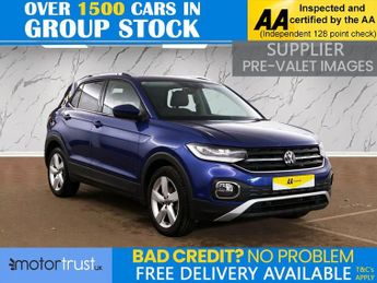 Volkswagen T-Cross 1.0 TSI SEL SUV 5dr Petrol DSG Euro 6 (s/s) (110 ps)