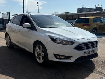 Ford Focus 1.0T EcoBoost Titanium Hatchback 5 Door Petrol Manual White Euro