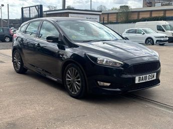 Ford Focus 1.0T EcoBoost ST-Line Hatchback 5 Door Petrol Manual Black Euro 