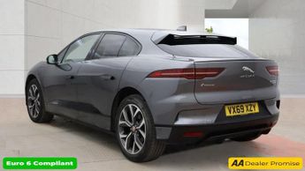 JAGUAR I-PACE Grey 400 90kWh HSE electric SUV, 36,400 miles, Automatic 4WD, 20